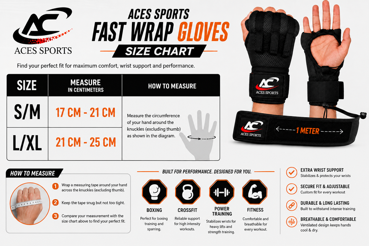 Fast wraps/Easy Wraps/Hand wraps Gloves-1 Meter Long Wrist Straps